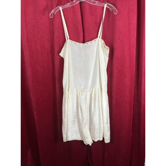 Vintage 20s step In lounge romper silk - Picture 8 of 8